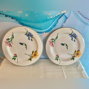 Limited Edition Vintage Tiffany & Co. "Sintra" Salad Plates Set of 2